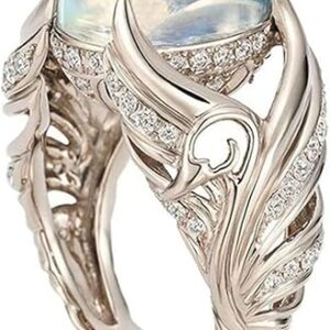 Adjustable Moonstone Ring